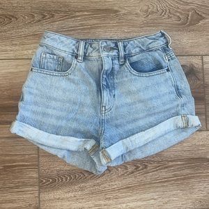 PacSun, 24, Blue, Mom Shorts, Denim, Zipper Fly